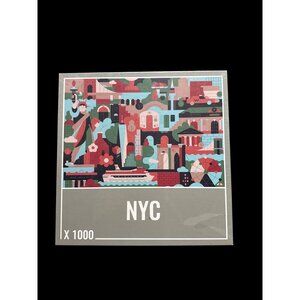 Cloudberries 1000 Pc Poster Puzzle "NYC" New York City landmarks new in box